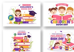 15 International Children's Book Day Illustration