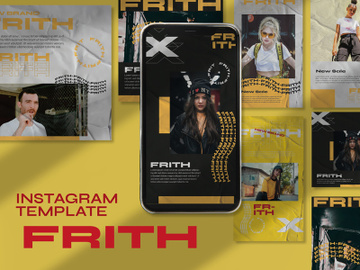 Frith Instagram Template preview picture