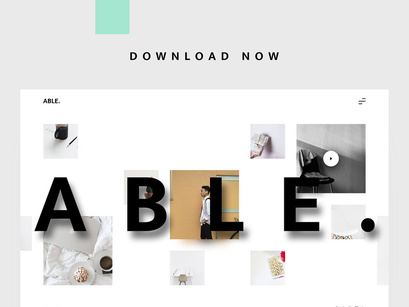 ABLE Free PSD Template