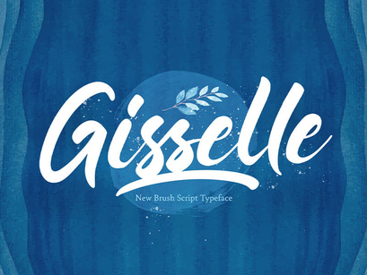 Gisselle - Bold Script Font