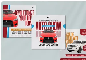 Automotive Showroom Instagram Post