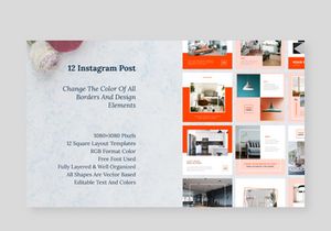 12 Instagram Post Template V.2