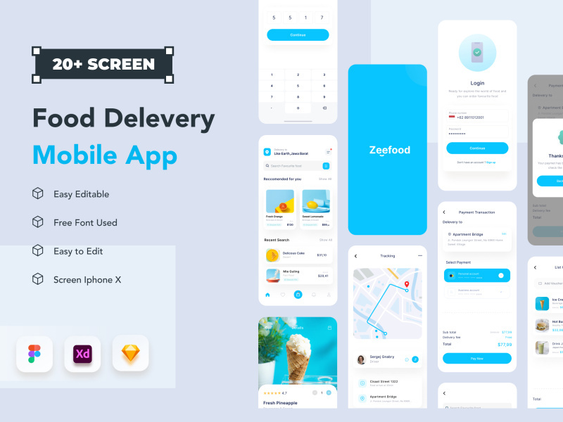 Food Delevery Mobile App