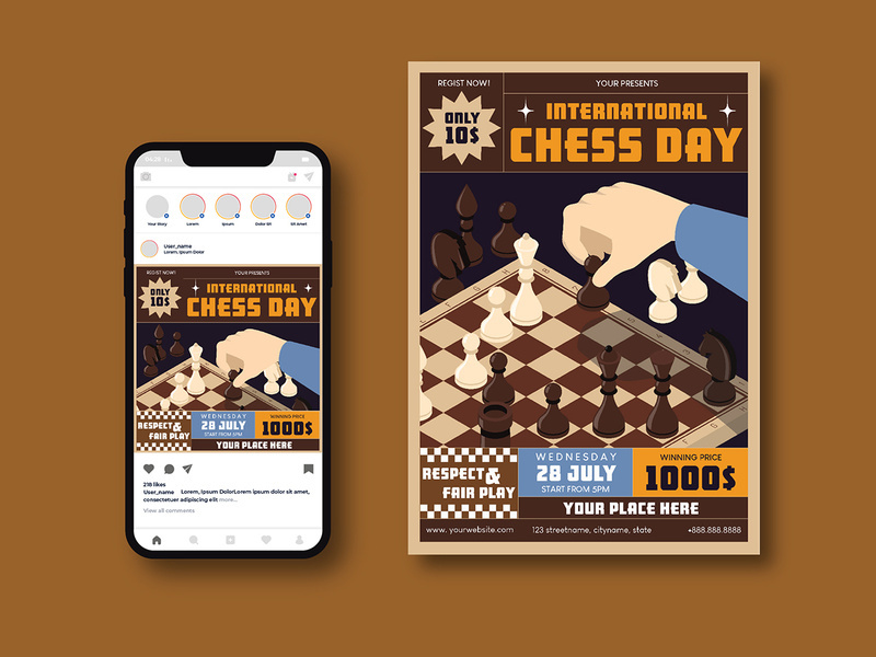 Chess Day Flyer