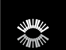 Keyboard piano vector Musical instrument illustration design template