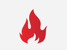 Fire flame vector illustration design