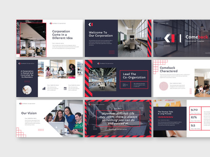 Comback Business Powerpoint Template