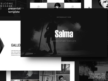 Salma - keynote Template preview picture