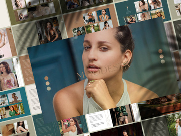 MOODESTA - Fashion Studio PowerPoint Template preview picture