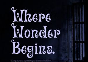 Illusion Thread - Display Font