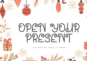 Santa House - Christmas Font