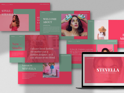 Stevella Creative Powerpoint Template