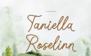 Taniella Roselinn | Handwritten Script