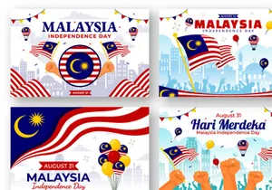 14 Malaysia Independence Day Illustration