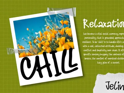 Jelink - Handwritten Marker Note Font