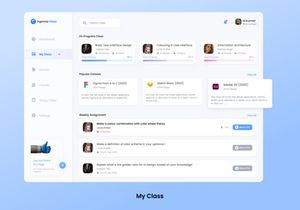 Agensip Class - Online Class Saas App
