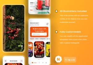 Netflix Movie Apps Design