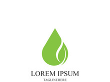 Natural Drop Water Spa Logo