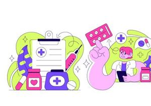 5 Ilustración Vectorial de Farmacéutico