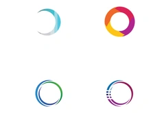 Colorful circle abstract logo