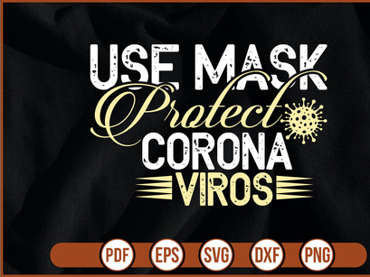 Use Mask Protect Corona Viros