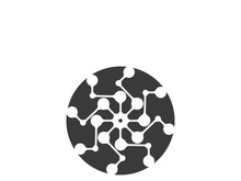 Molecule vector illustration design