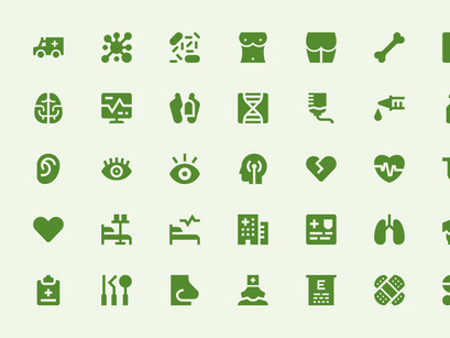 Medicine icons