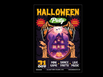Halloween Party Flyer preview picture