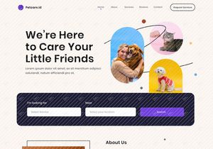 Pet Care Website