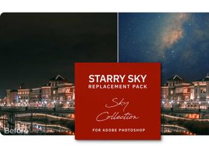 Sky Replacement Bundle for Adobe Photoshop 2021 and late