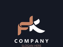 Letter KA, AK initial Logo, simple and Luxury monogram Icon Vector business identity design Template