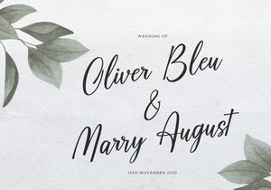 Blessing Blues | Vintage Handwritten