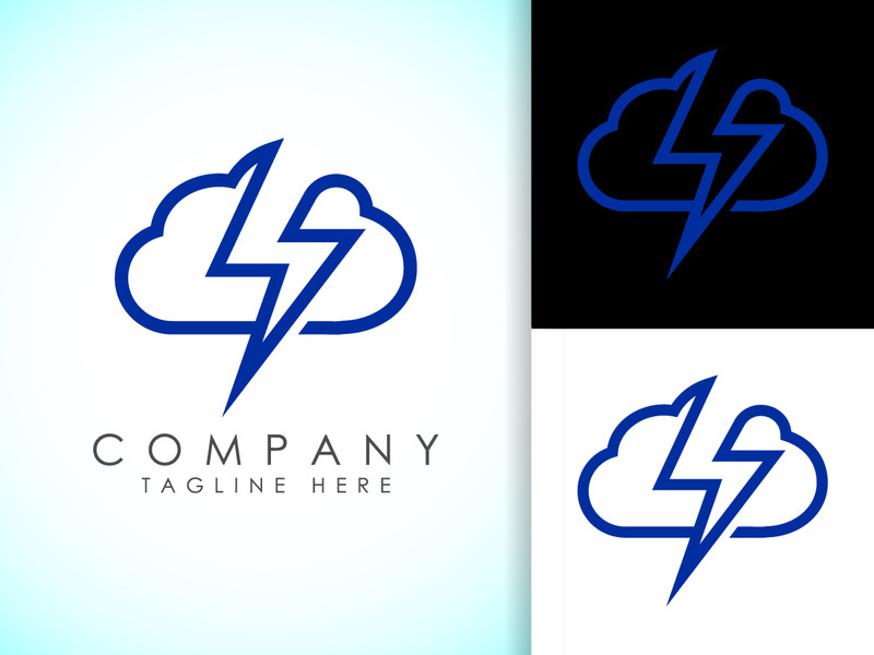 Creative cloud computing vector logo design template. Cloud  logo for your corporate business.