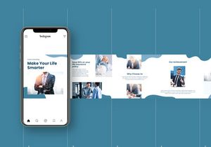 Insurance Carousel Template for Instagram