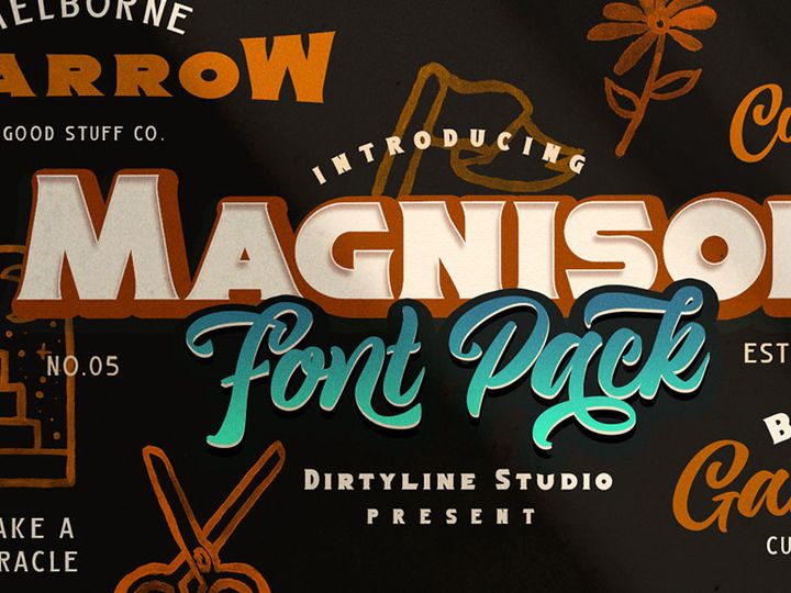 Magnison Font Free Demo