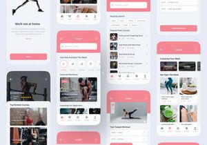 Fitness & Workout App UI Kit
