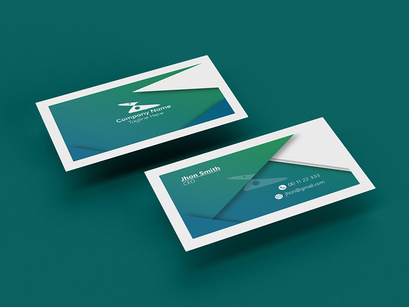 Corporate Business Card Template Design