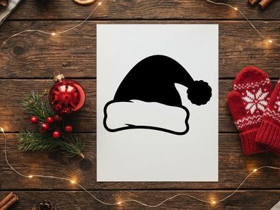 Gorro navideño festivo con pompón para celebraciones de Navidad