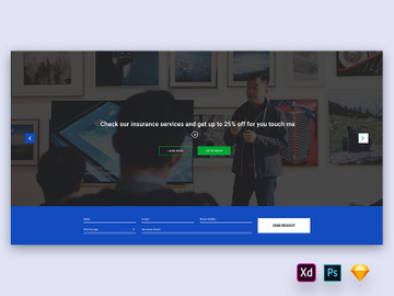 Hero Header for Agency Websites-07 preview picture
