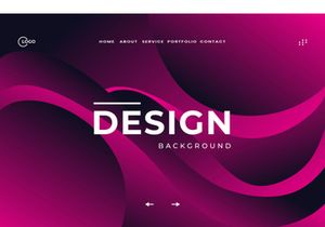 Elegant Abstract Pink Wave Background