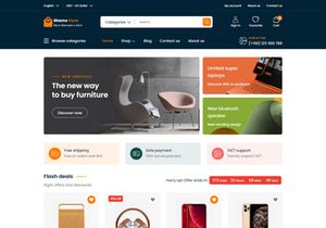 Shamss Store _ Landing page