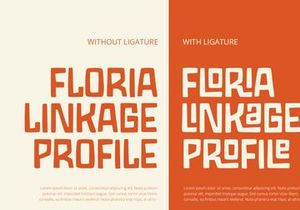 Linkage - Display Font