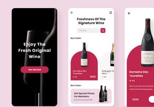 Ichish - Wine Design Mobile App