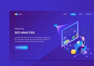 50 Vector Marketing Isometric Concept Landing Page