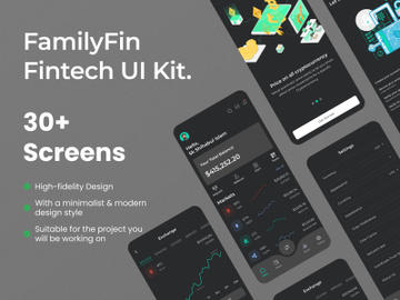 FamilyFin UI Kit preview picture