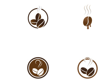 coffee bean logo preview picture