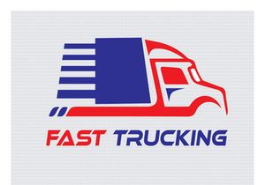 Bold Trucking Logo Design in adobe illustrator