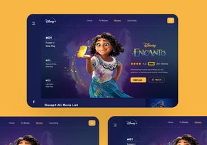 Watch Online Movie Web landing page