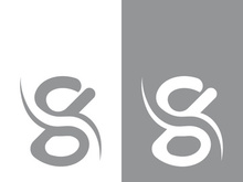 Business corporate S letter logo design vector