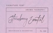 Flower Iceland Calligraphy Font